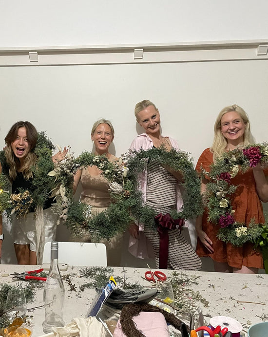 Xmas Wreath Workshop - Private Group Booking