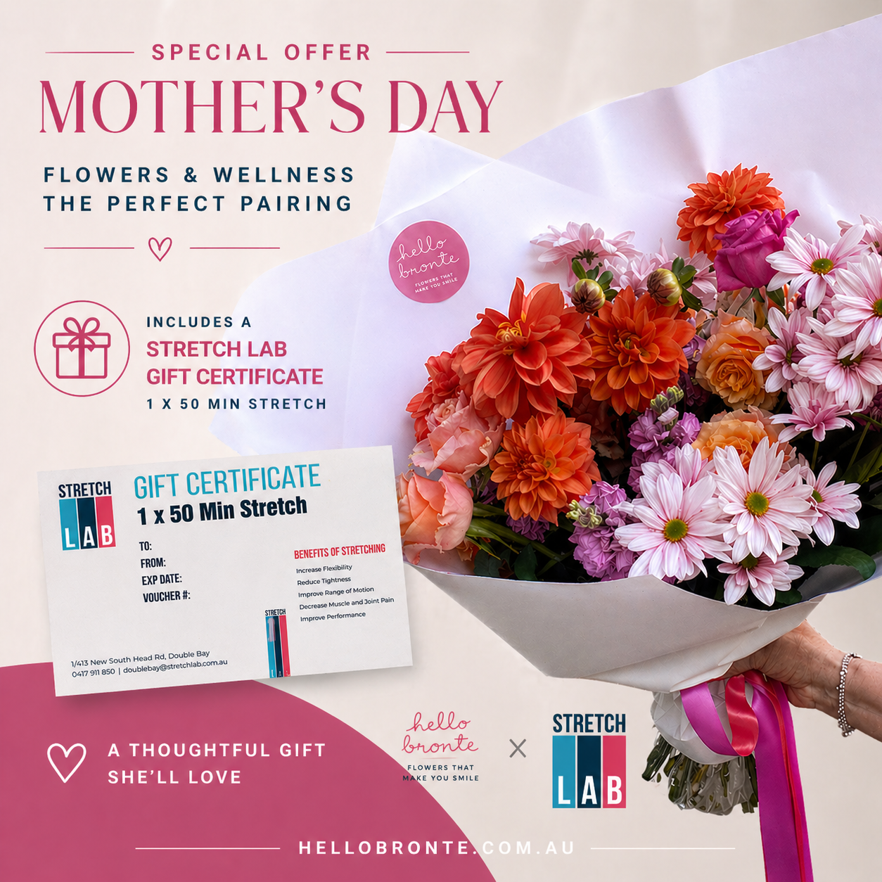 FLOWERS & WELLNESS PACKAGE
