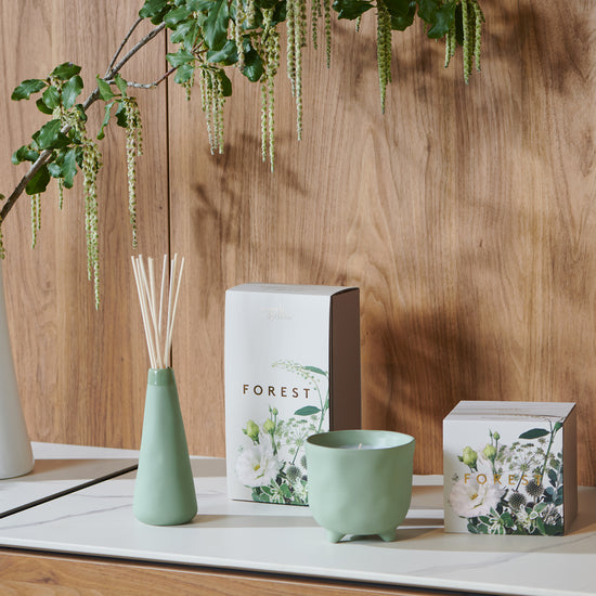 Botanical Candle and Diffuser Set - Myrtle and Moss