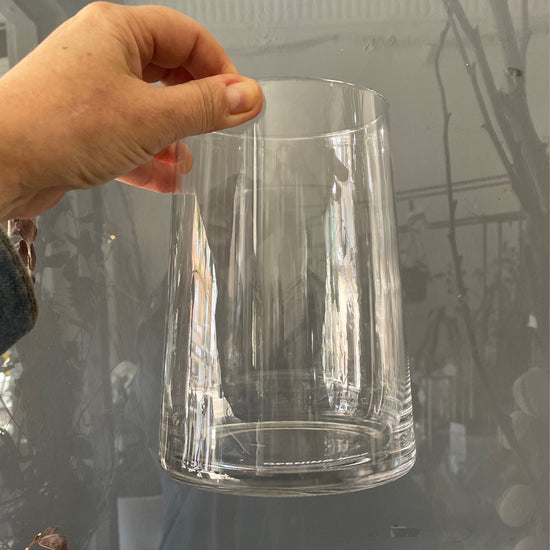 Glass Vase - Conical Shape